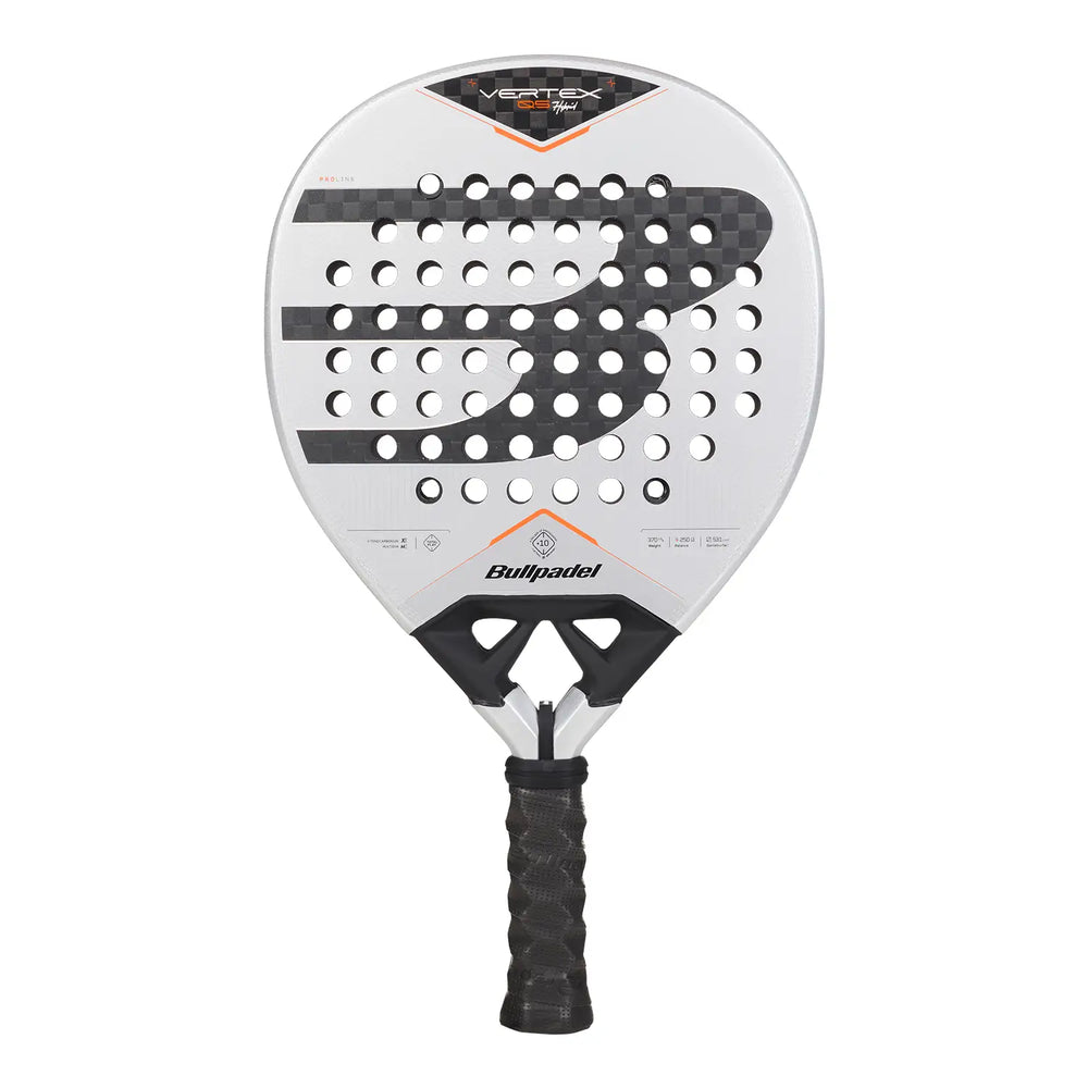Bullpadel Vertex 05 Hybrid 27 wit padelracket voorkant