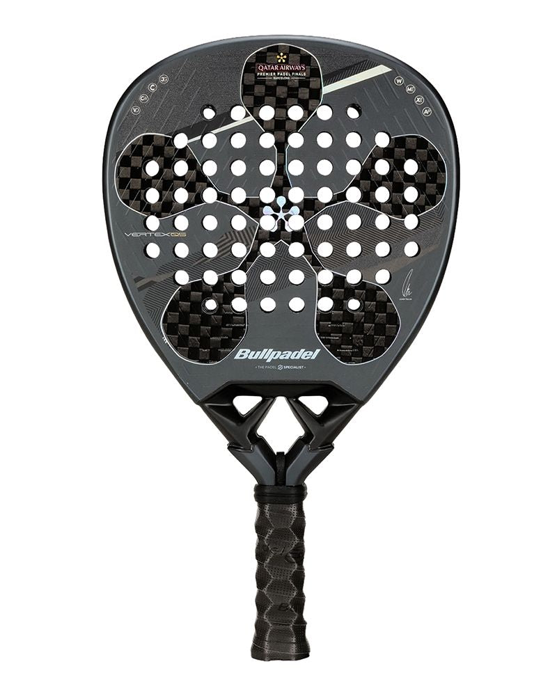 Bullpadel Vertex 05 Tour Final 25 padelracket achterkant met Tour Final design