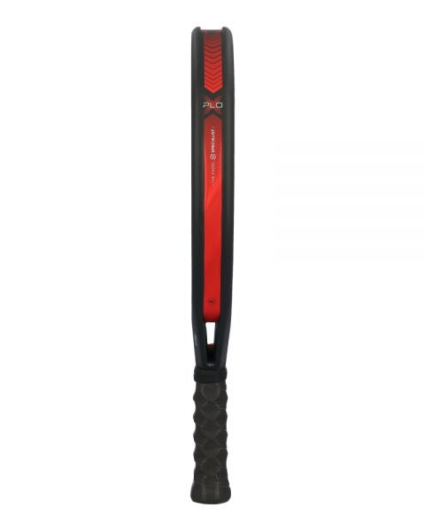 Bullpadel XPLO 2025 profiel zijaanzicht met 38 mm frame en geavanceerde constructie