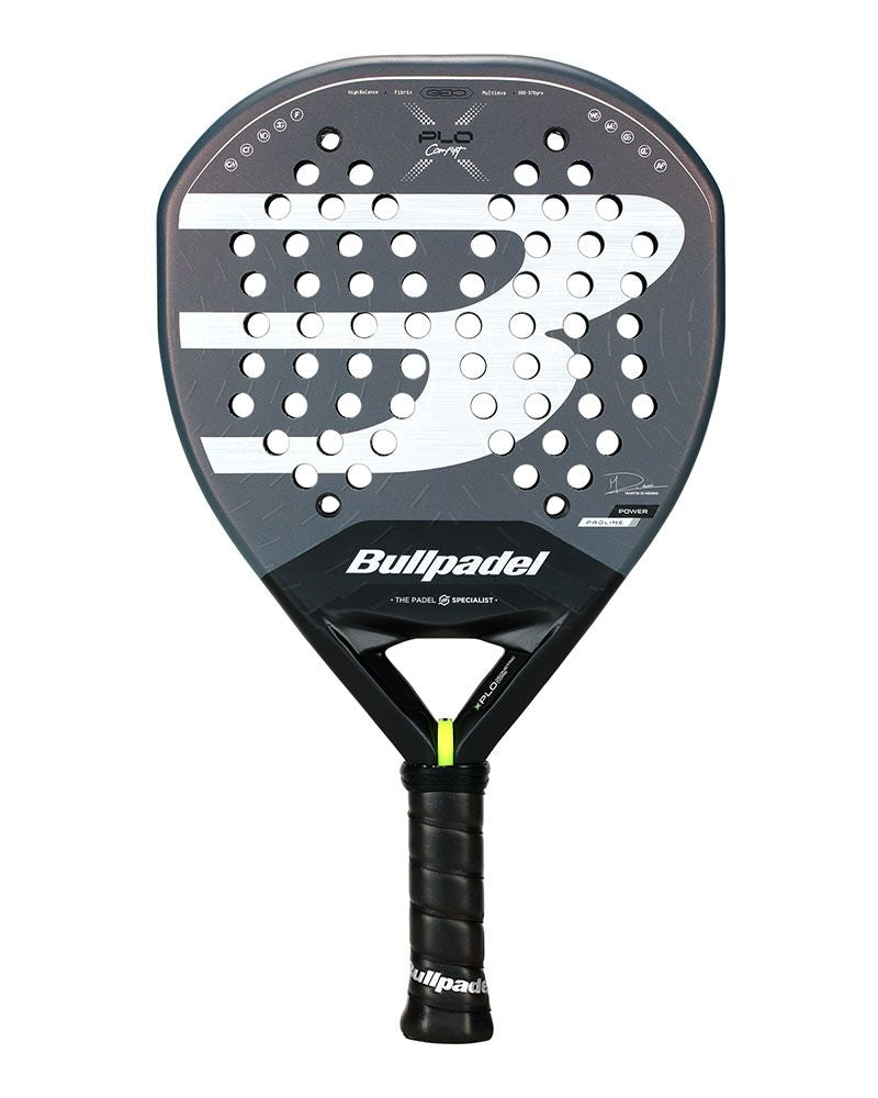 Bullpadel XPLO CMF 26 frontaanzicht padelracket