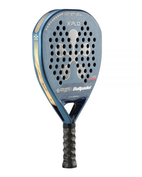 Bullpadel XPLO Tour Final 2024 padelracket achterkant met Carbon 12K constructie