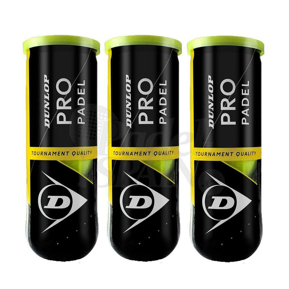 Dunlop 6062023 padelballen 3 kokers – onderdeel van Control Unisex Bundel