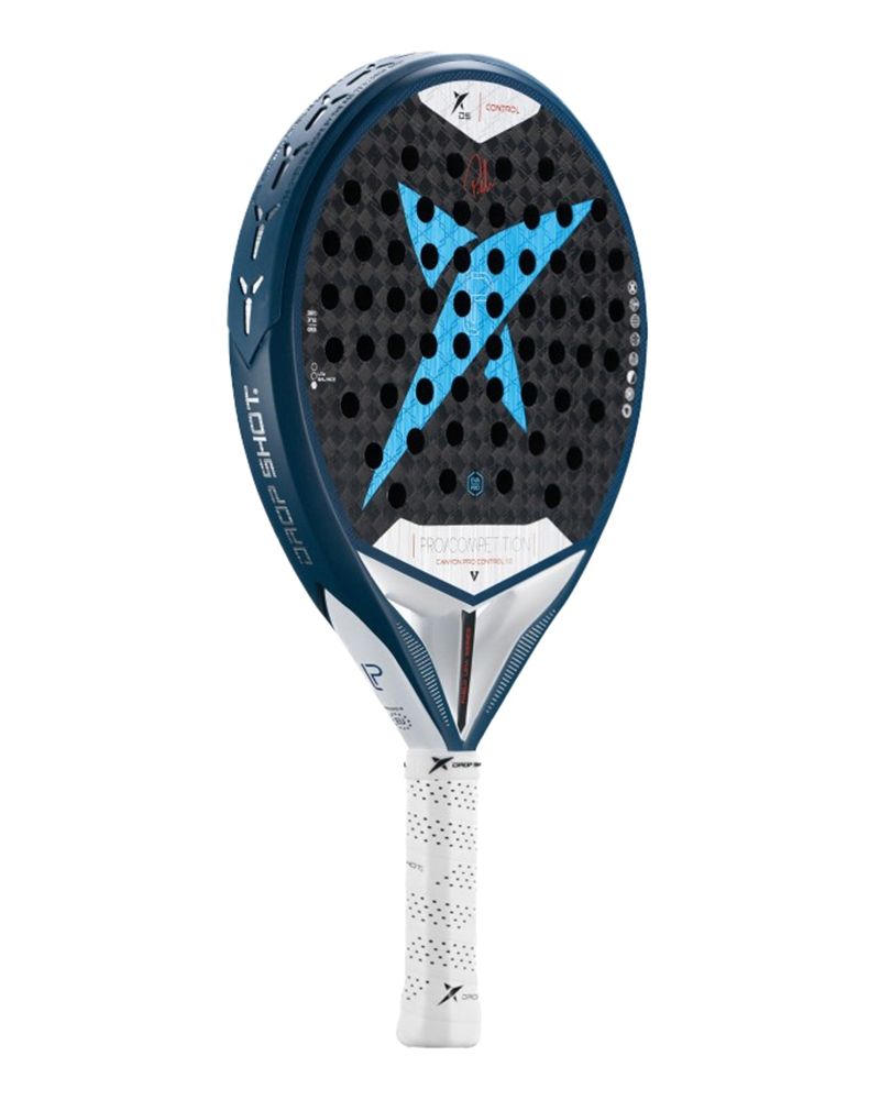 Drop Shot Canyon Pro Control 1.0 2025 padelracket schuin links