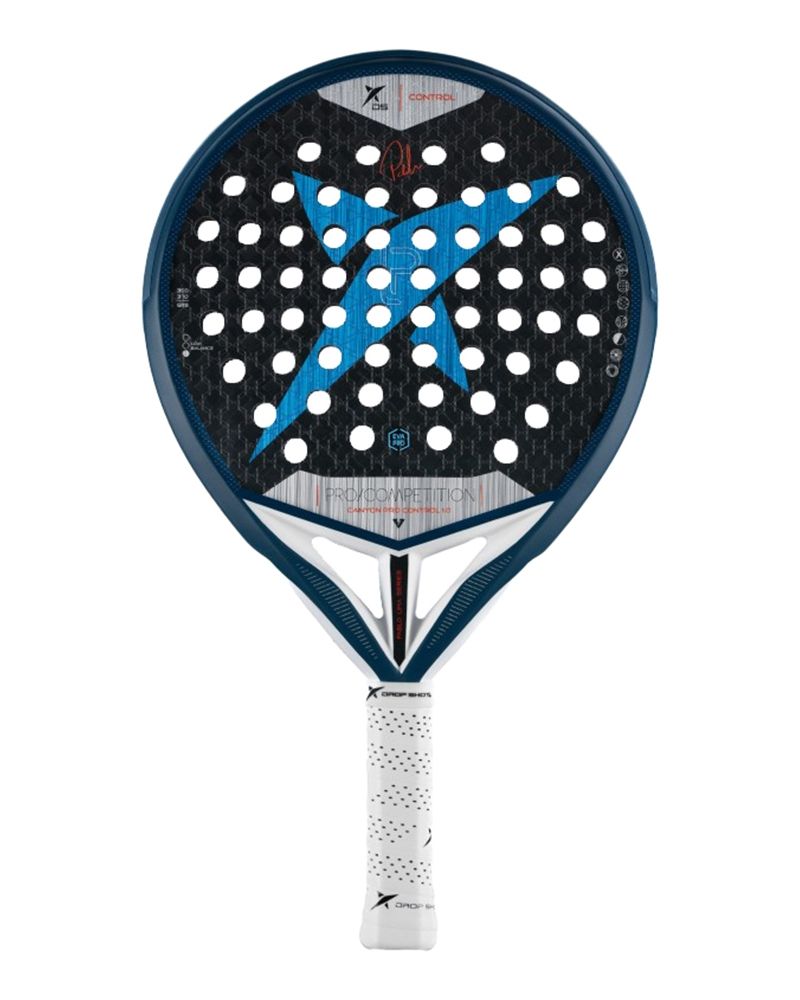 Drop Shot Canyon Pro Control 1.0 2025 padelracket vooraanzicht