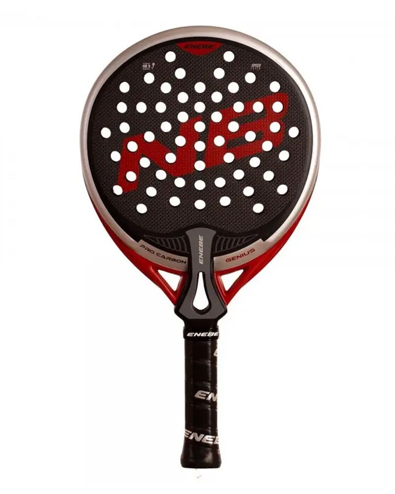 Enebe Genius Red front padelracket