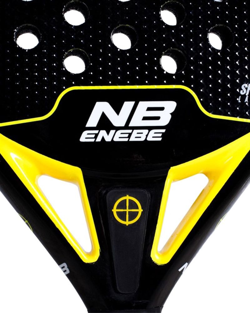 Enebe Massive Yellow detail brugconstructie padelracket