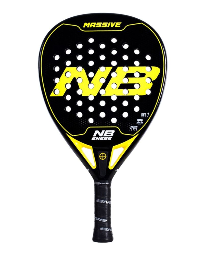 Enebe Massive Yellow padelracket voorkant