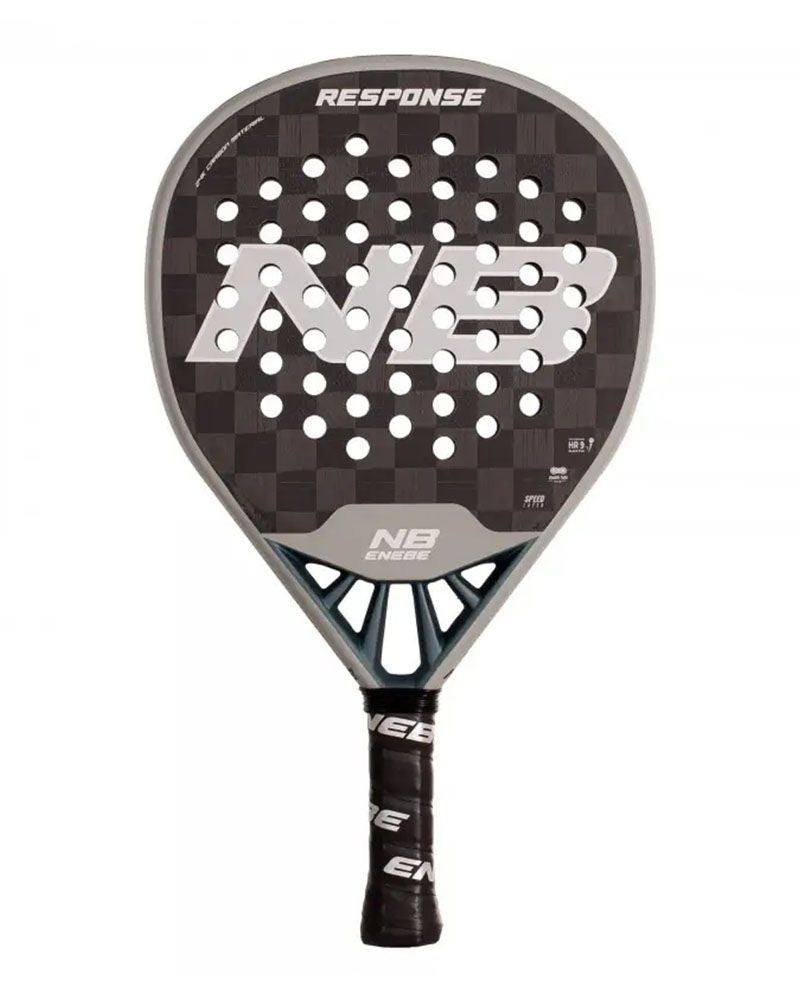 Enebe Response 24K Silver 2025 front padelracket