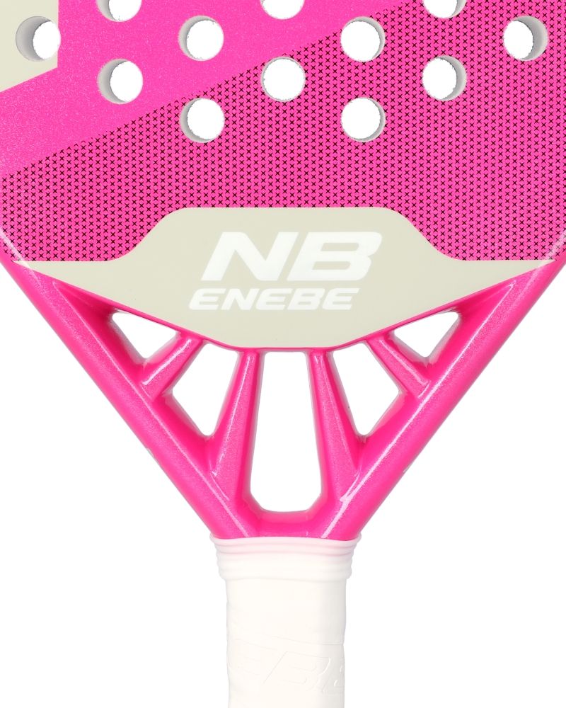 Enebe Response Pink detail brugconstructie padelracket