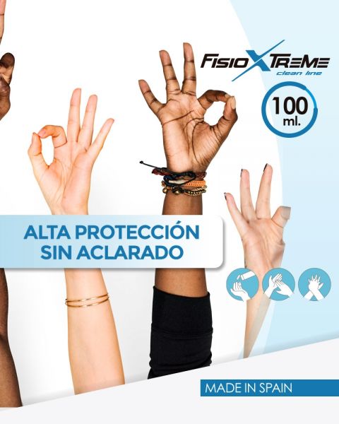 FisioXtreme Clean Line Aloe Vera 100 ml desinfecterende handgel voor schone handen