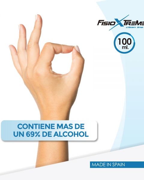 FisioXtreme Clean Line Aloe Vera 100 ml handgel voor dagelijkse handhygiëne