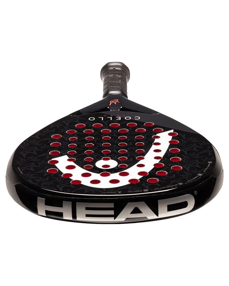 Head Coello Team 2025 bovenaanzicht frame en racketkop
