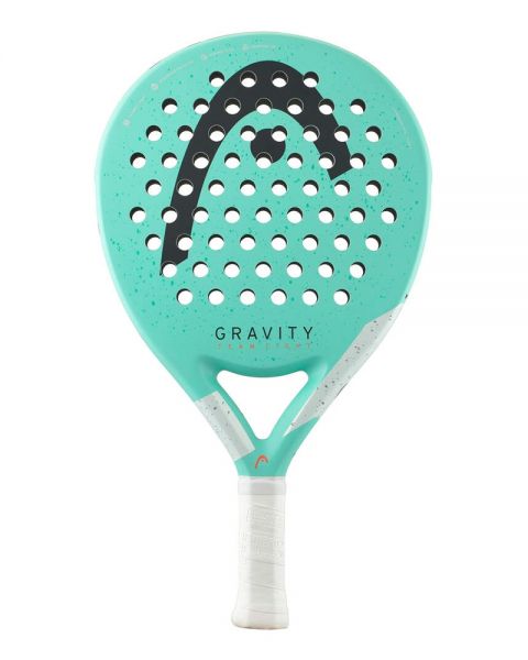Head Gravity Team Light 2024 turquoise padelracket front