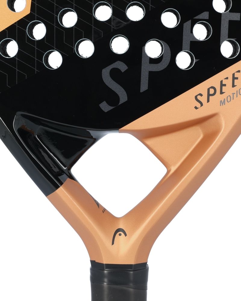 Detail van het racketblad van de Head Speed Motion 2023 221023