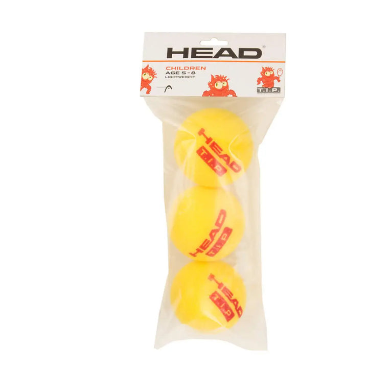 Head T.I.P. Red Foam kinder padelballen 3-pack in verpakking