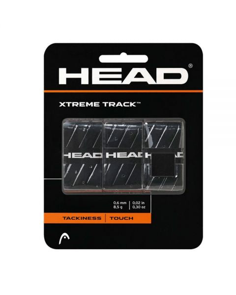 Head Xtreme Track Overgrip MX zwart voor meer grip, controle en vochtabsorptie
