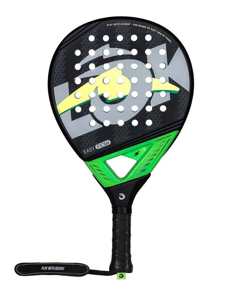 LOK Easy Flow 2024 padelracket met ronde vorm en medium balans voor controle en veelzijdigheid