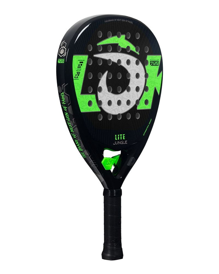 Achterzijde van het LOK Jungle Lite padelracket