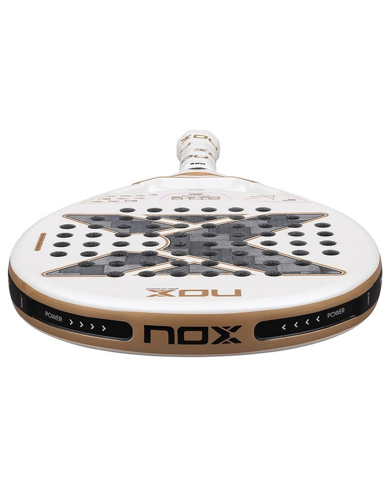 Nox AT10 Genius 12K Alum Xtreme 2026 bovenaanzicht padelracket