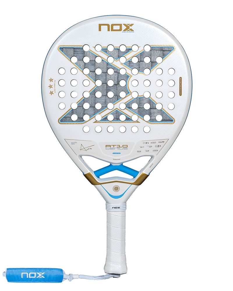 NOX AT10 Genius 18K Alum Buenos Aires 2026 padelracket voorkant