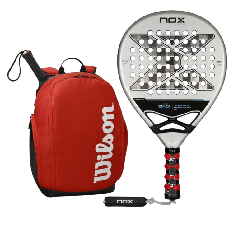CombiDeal Nox AT10 Genius 18K Luxury GEN 2024 + Wilson Tour Pro Staff Rood (Pro −15%)