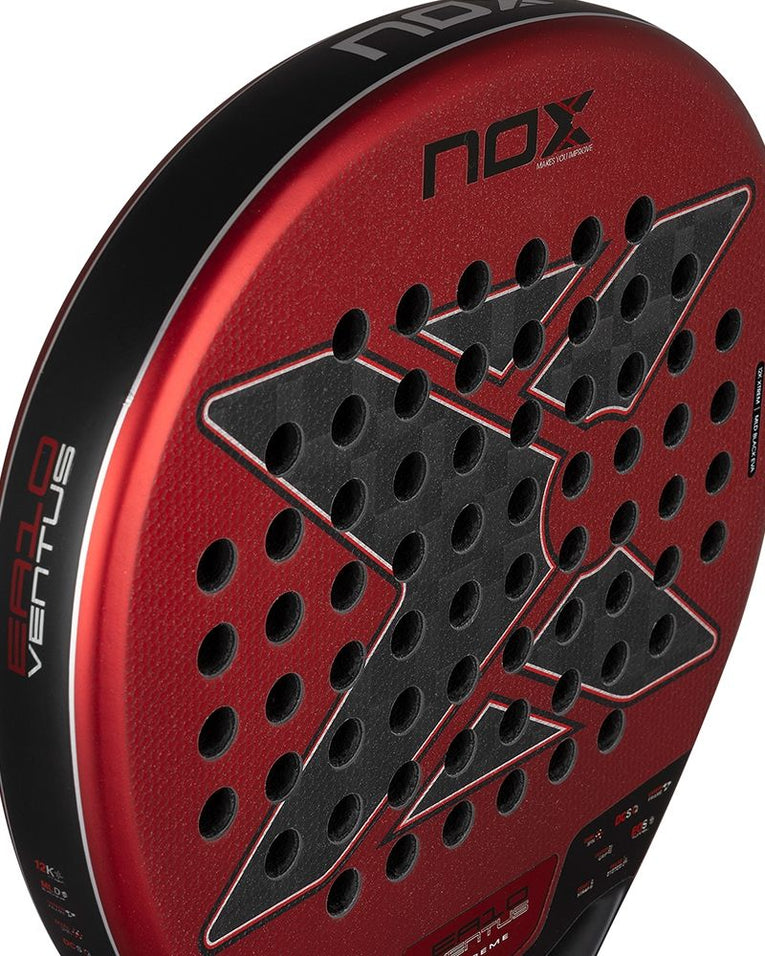 Nox EA10 Ventus Hybrid 12K Xtreme by Edu Alonso detail racketblad padelracket