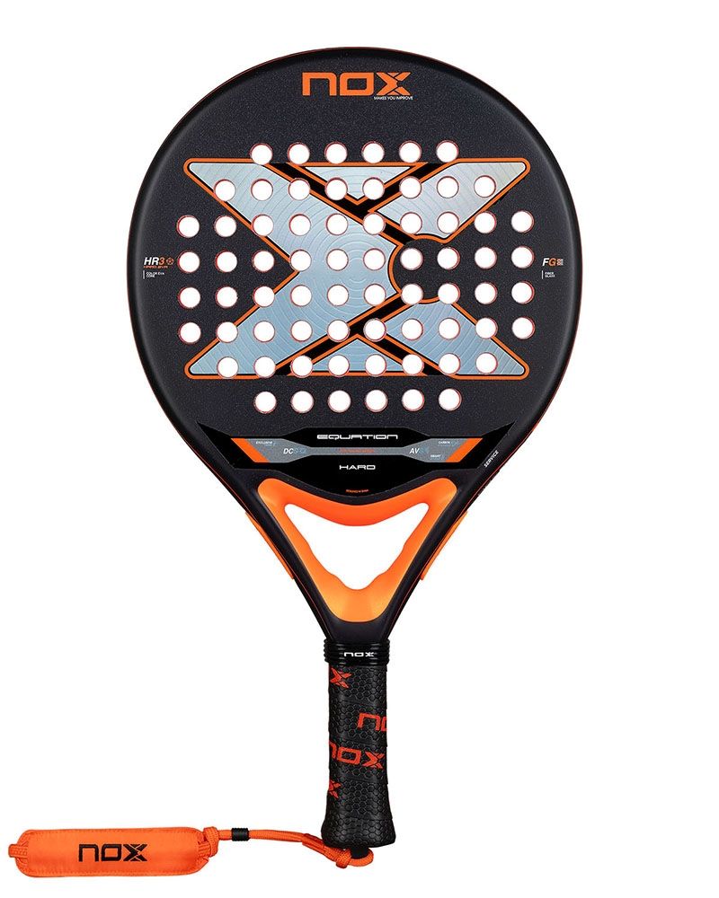 Nox Equation Hard Advanced 2026 front padelracket