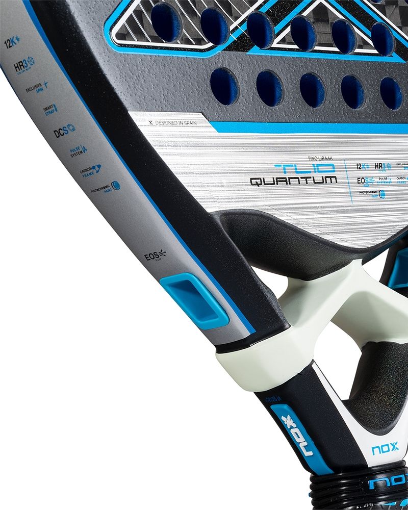 Detail van de Nox TL10 Quantum 12K By Tino Libaak 2025 met Quantum-technologie en 12K Carbon constructie