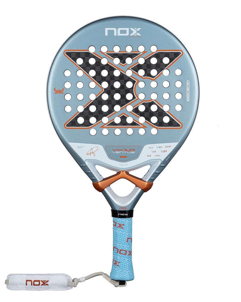 Nox VK10 Ventus Control 12K 2026 front padelracket
