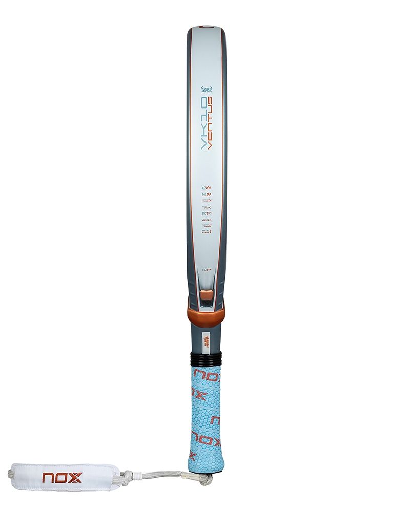 Nox VK10 Ventus Control 12K 2026 zijkant links padelracket