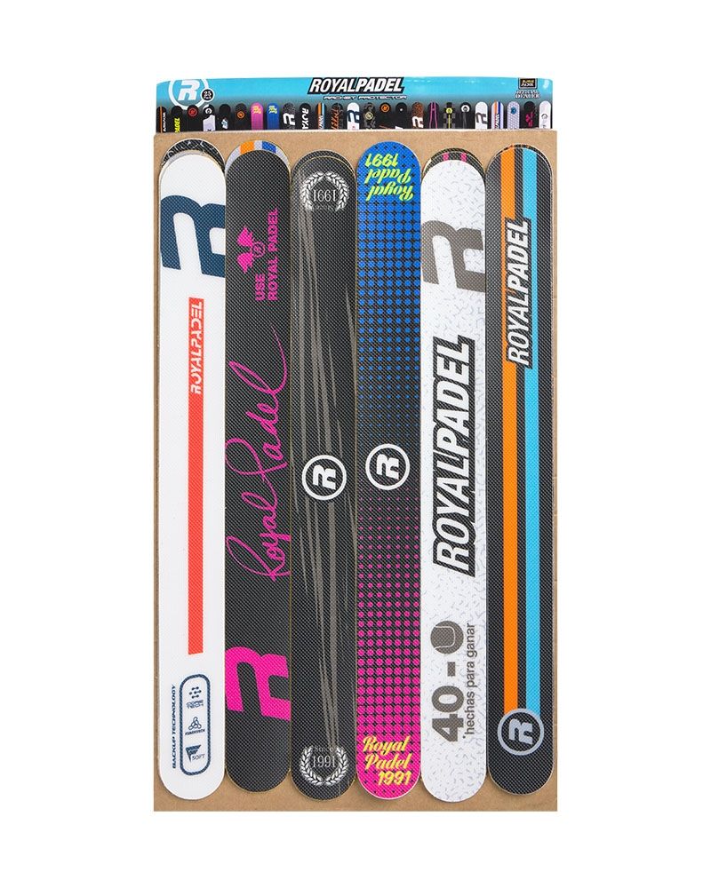 Royal Padel frame protectors voordeelverpakking met 25 racketbeschermers