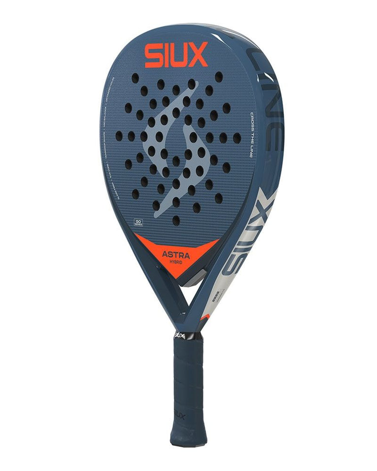 Siux Astra Hybrid padelracket vanuit achteraanzicht