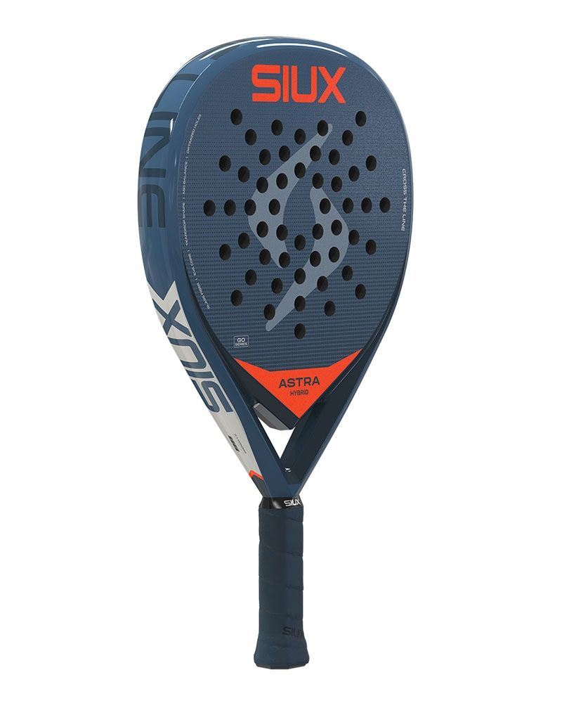Achterzijde van het Siux Astra Hybrid padelracket