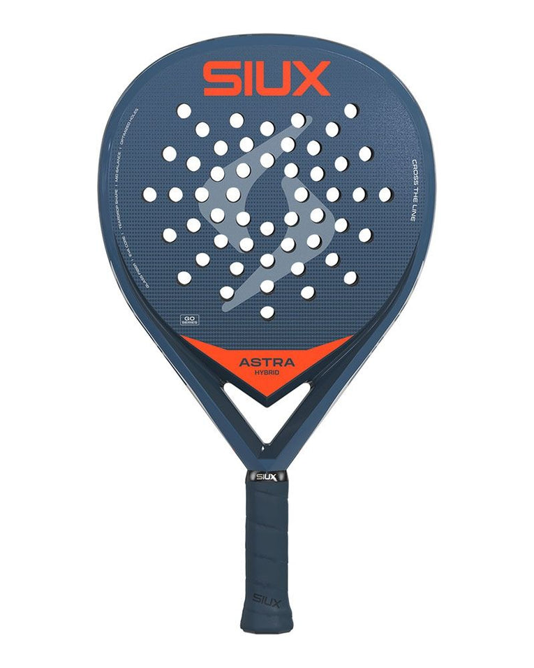 Siux Astra Hybrid padelracket met druppelvorm en EVA Soft-kern
