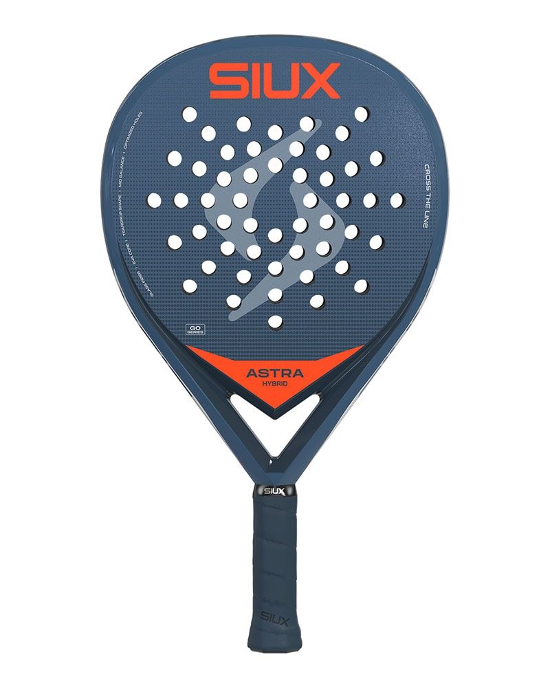 Siux Astra Hybrid padelracket met druppelvorm en EVA Soft-kern