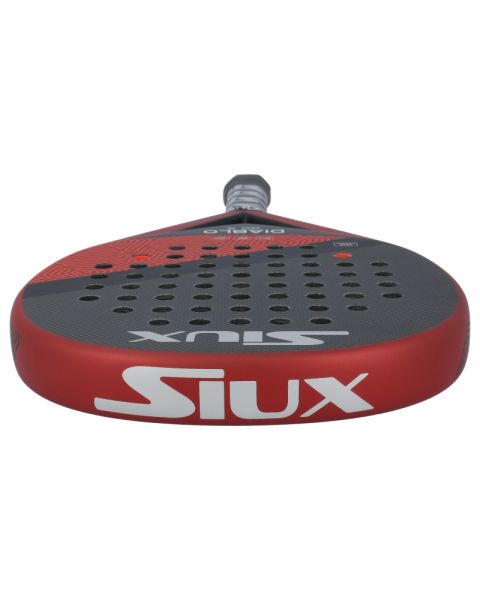 Bovenzijde van het frame van de Siux Diablo Go 3 padelracket