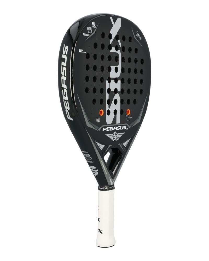 Siux Pegasus Grafeno 1K padelracket schuin achteraanzicht
