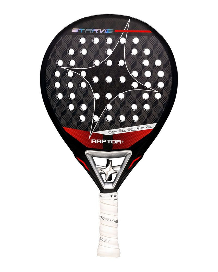 StarVie Raptor+ 2026 front padelracket