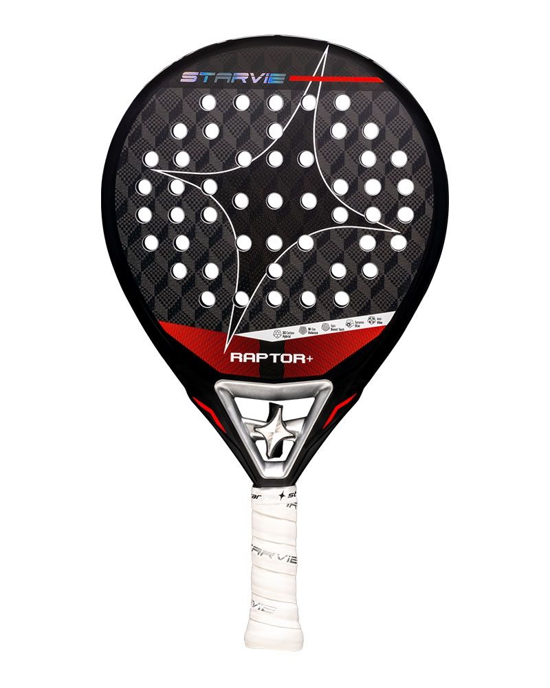 StarVie Raptor+ 2026 front padelracket