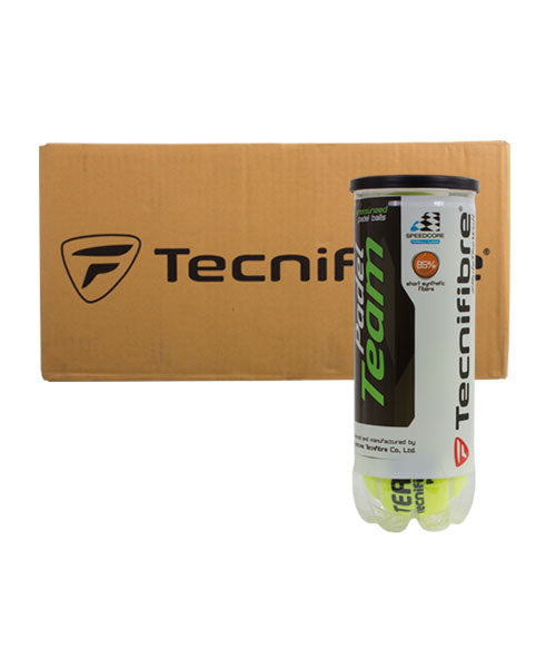 Tecnifibre Padel Team doos met 24 kokers en 72 premium padelballen