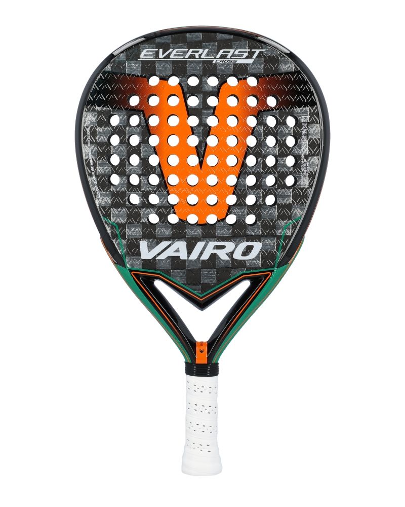 Vairo Everlast Cross padelracket vooraanzicht met diamantvorm