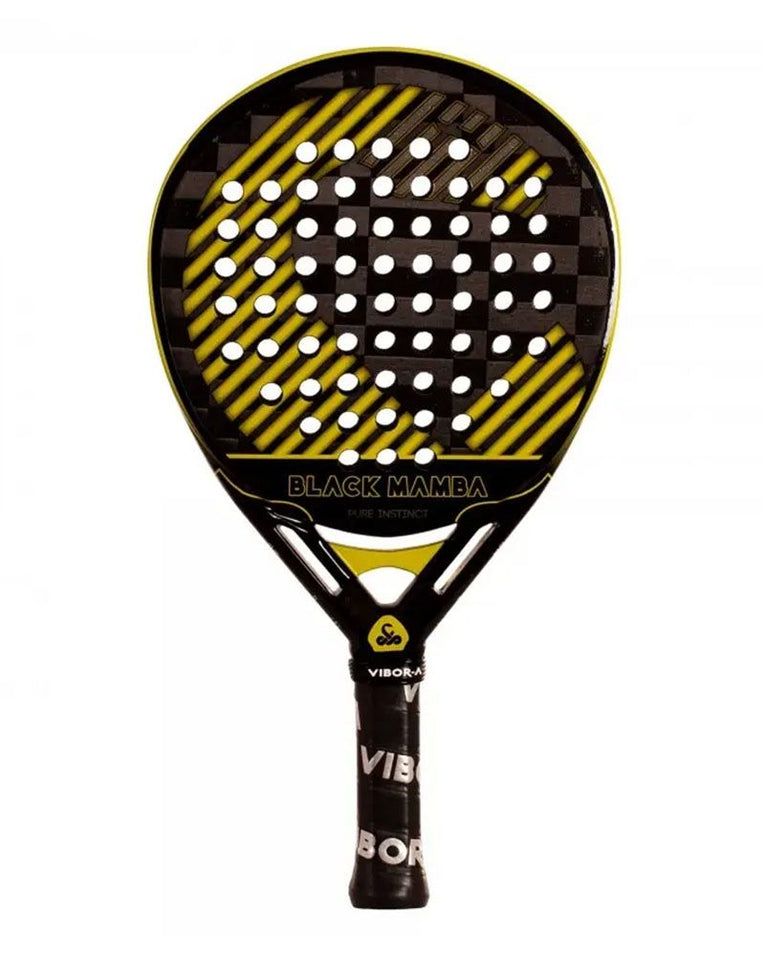 Vibor-A Black Mamba EVO Pro Black front padelracket