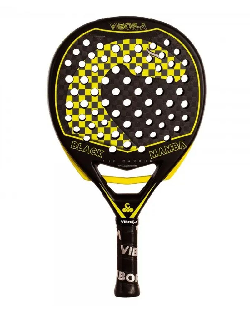 Vibor-A Black Mamba Pro 2.0 front padelracket