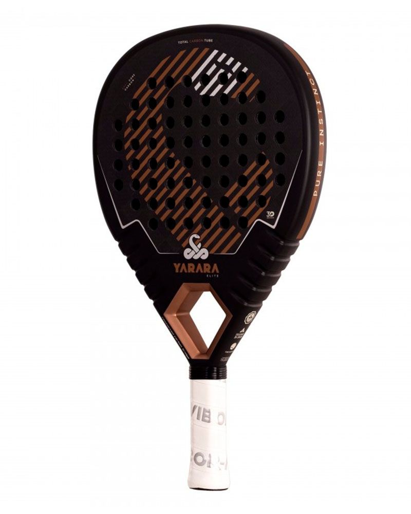 Vibor-A Yarara Elite 24K 2.0 2025 schuin vooraanzicht padelracket