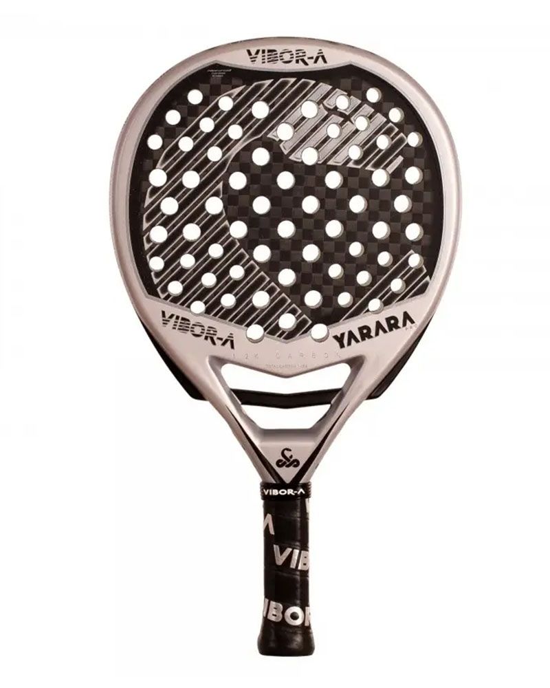 Vibor-A Yarara Pro Silver front padelracket