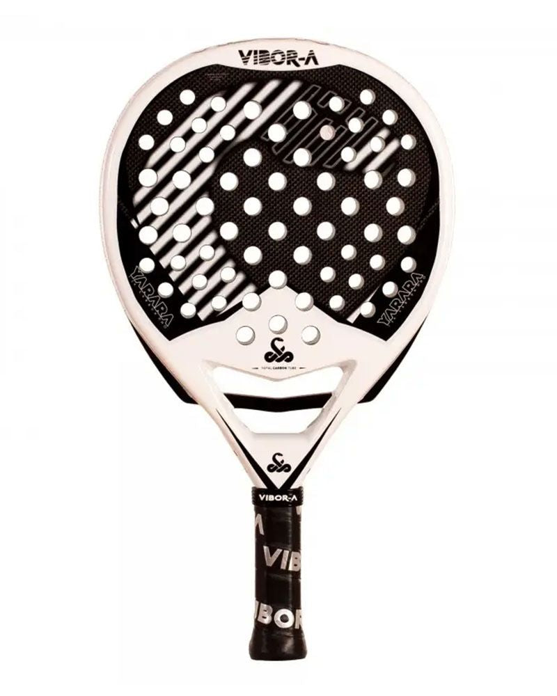 Vibor-A Yarara Pro White 2.0 front padelracket