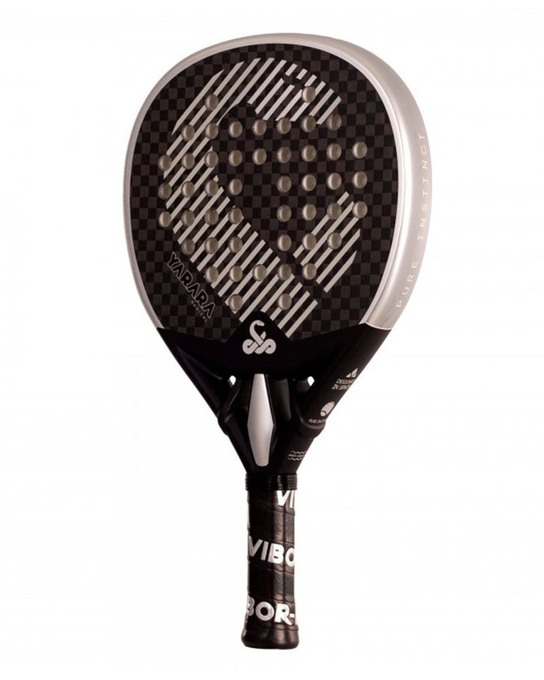 Vibor-A Yarara Radical 12K 2.0 2025 schuin vooraanzicht rechts padelracket