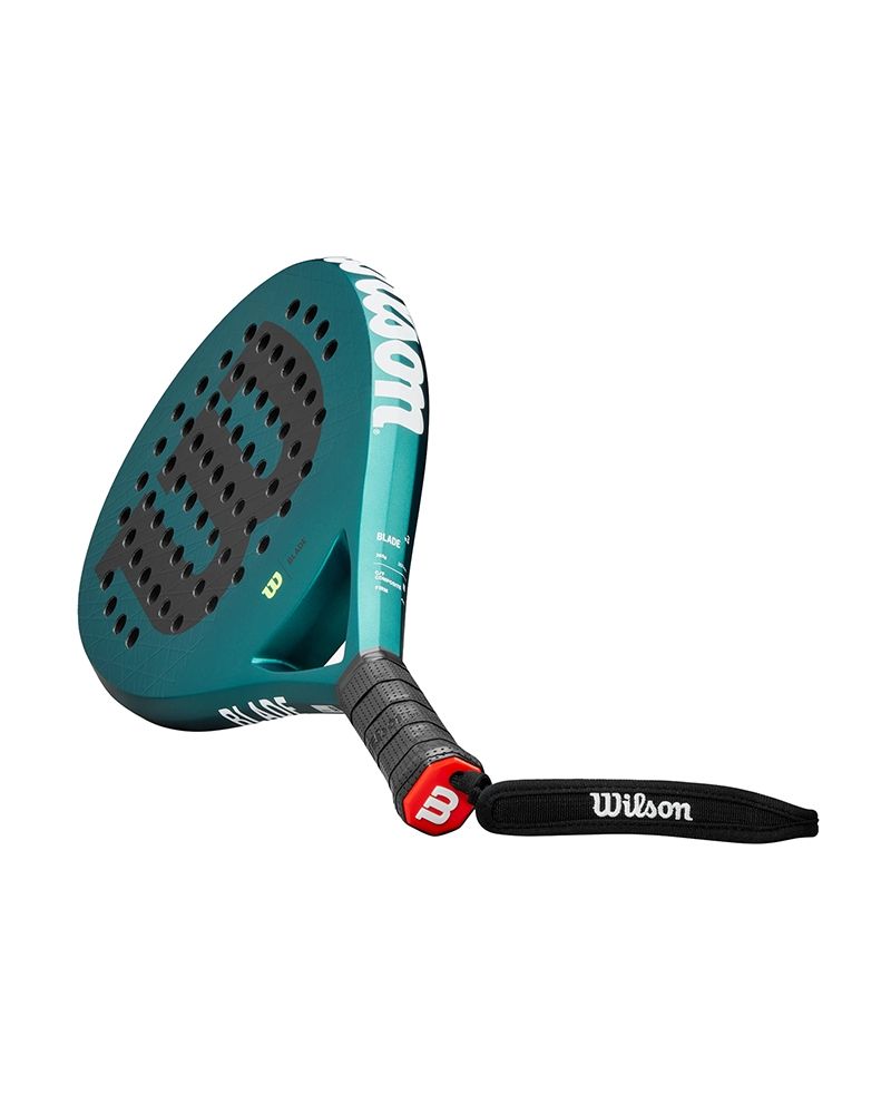Onderzijde van het Wilson Blade V3 Padel padelracket