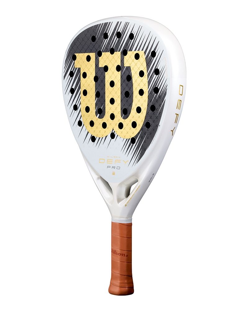 Wilson Defy Pro V1 SE 2026 padelracket schuin van rechts bekeken