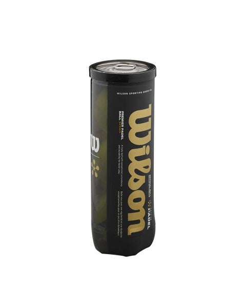 Wilson Premier Padel Speed premium padelballen in koker
